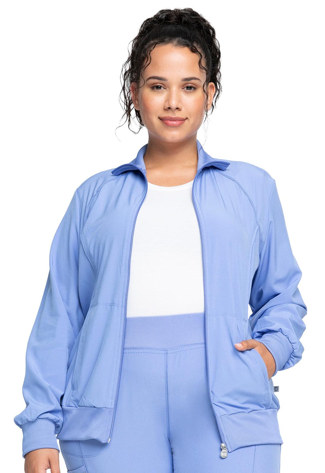 Infinity Womens Zip Front Jacket 2391A - 21Bmedical