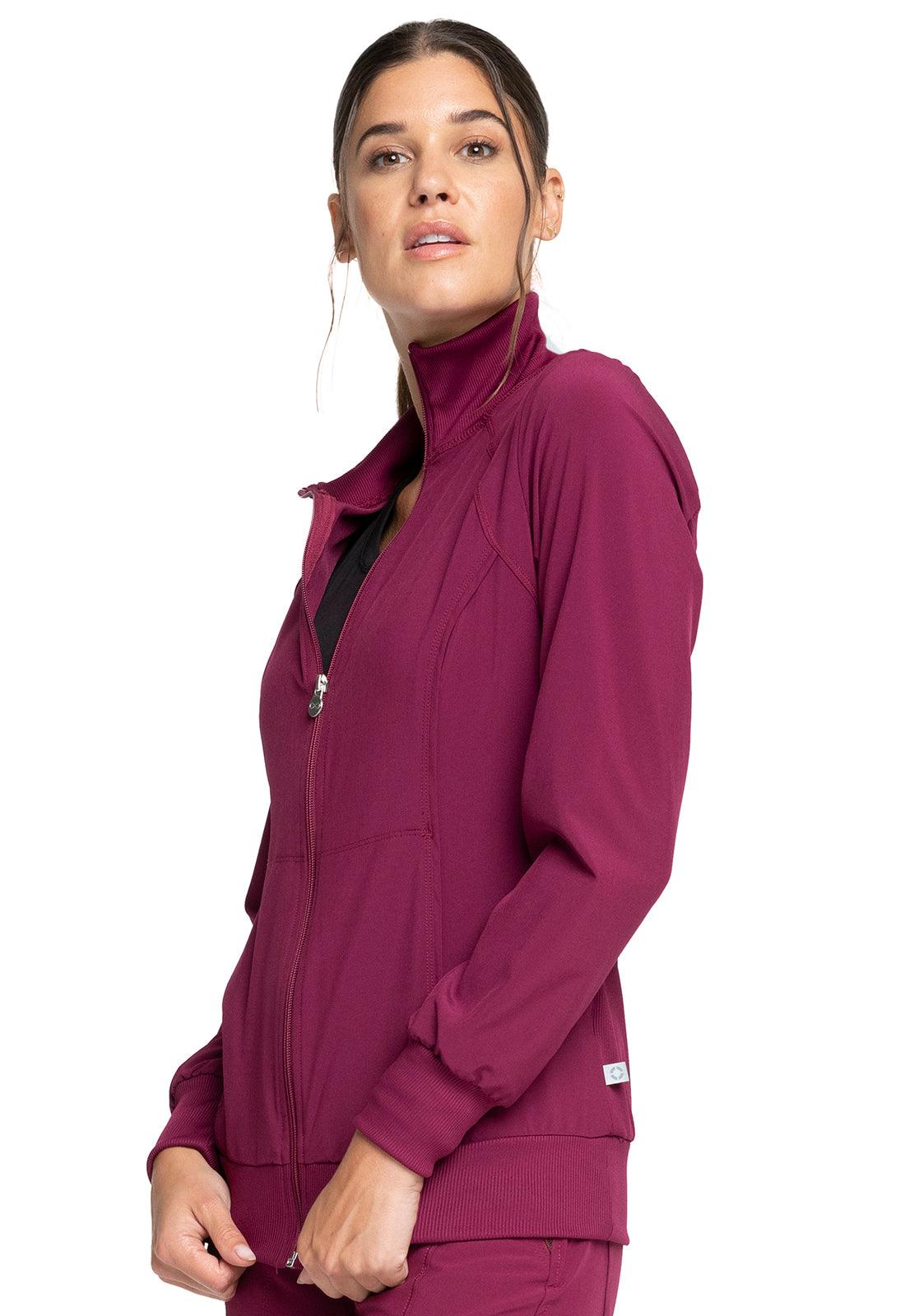 Infinity Womens Zip Front Jacket 2391A - 21Bmedical