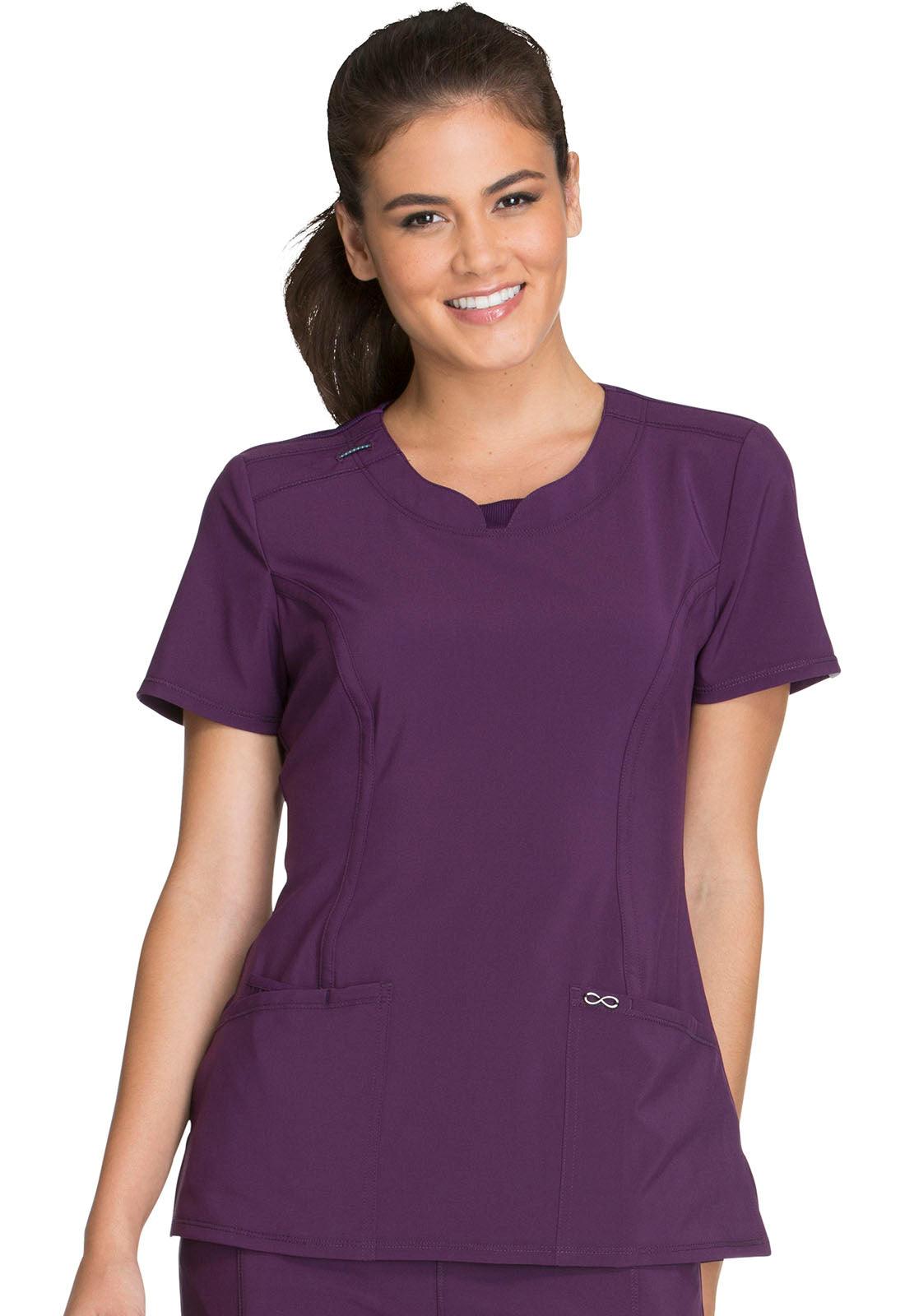 Infinity 2624A Scrubs Round Neck Scrub Top - 21Bmedical