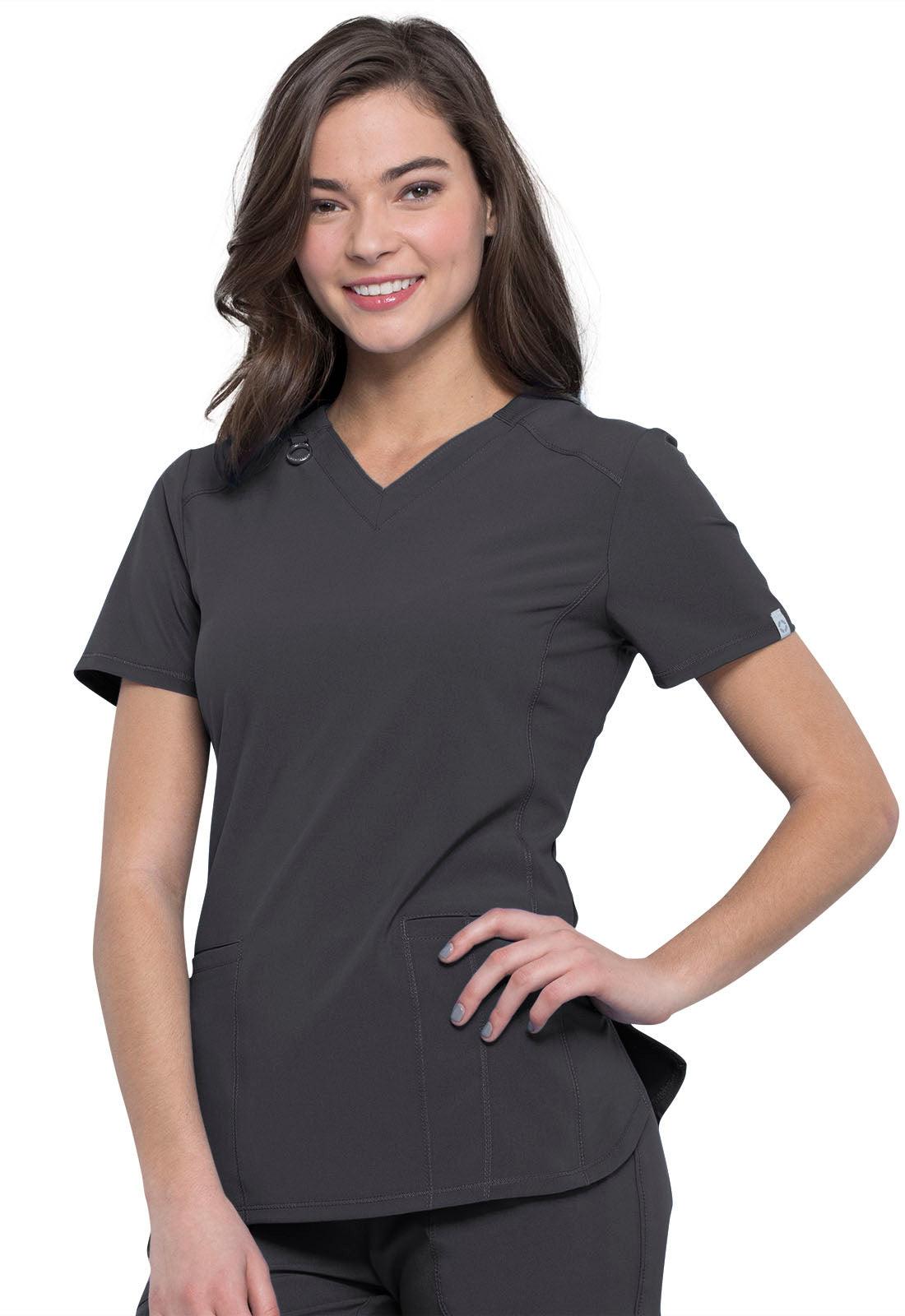 Infinity Women's V-Neck Top CK865A - 21Bmedical