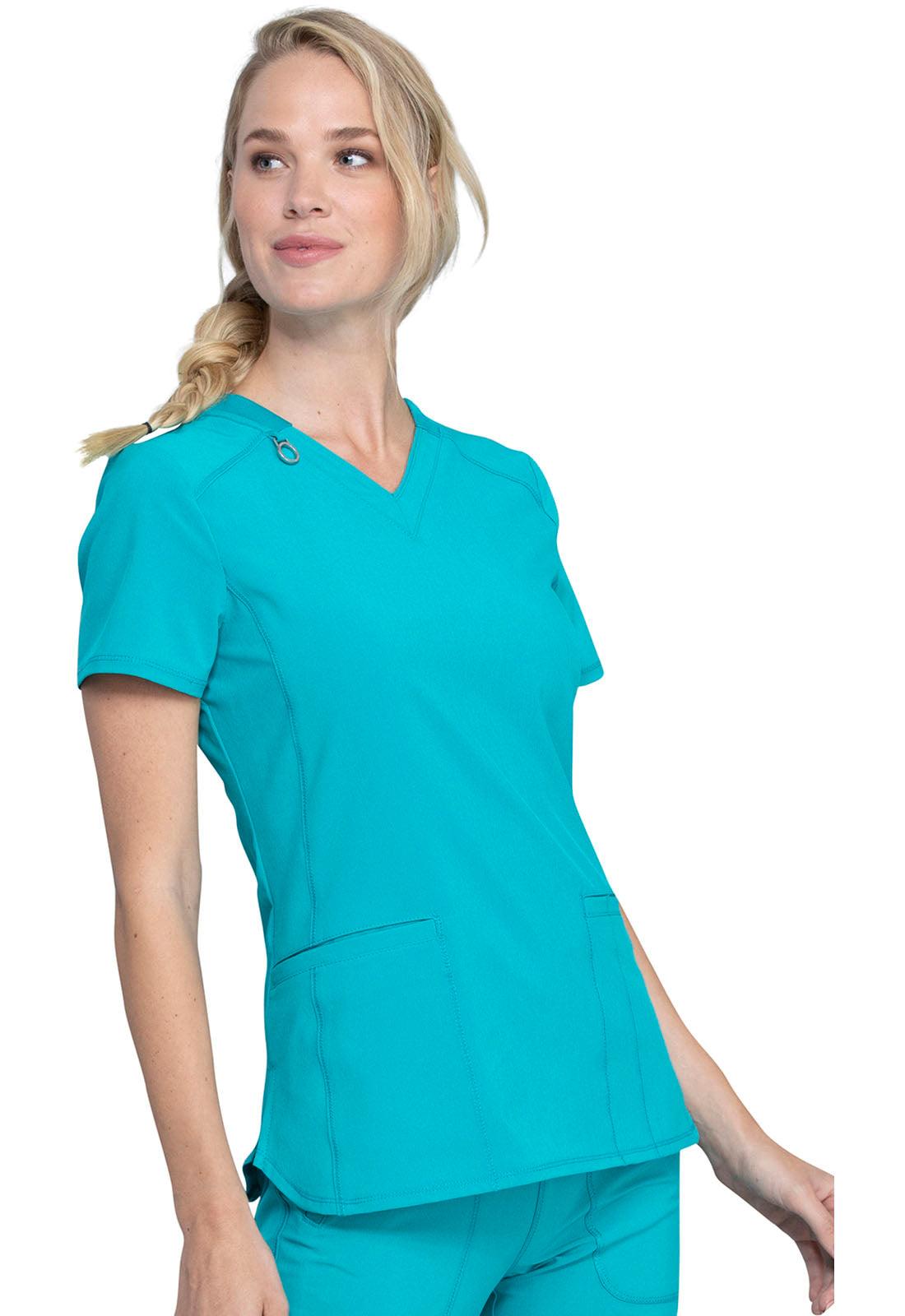 Infinity Women's V-Neck Top CK865A - 21Bmedical