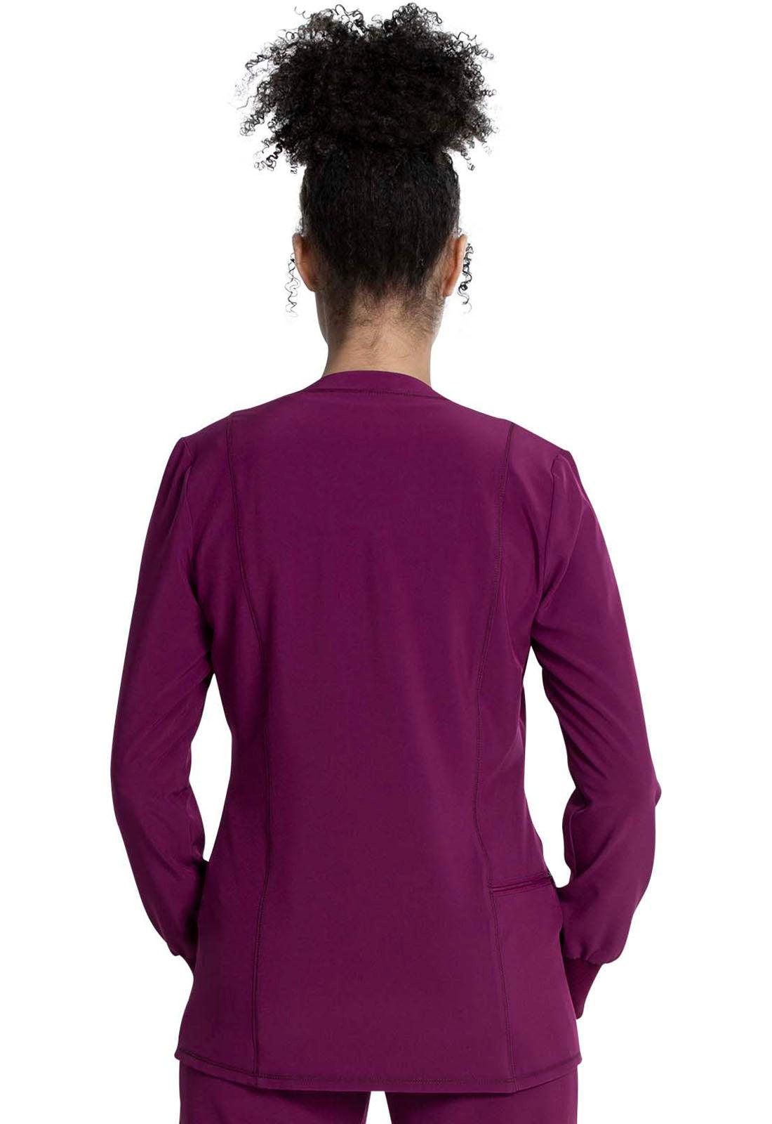 Allura Women Zip Front Jacket CKA384 - 21Bmedical