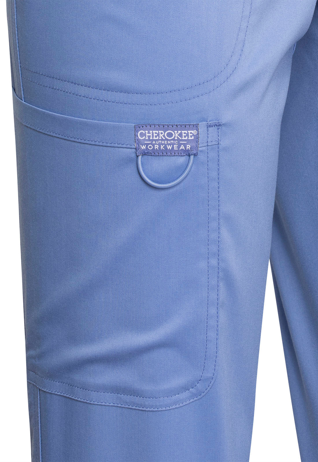 Mid Rise Tapered Leg Drawstring Pant WW105P