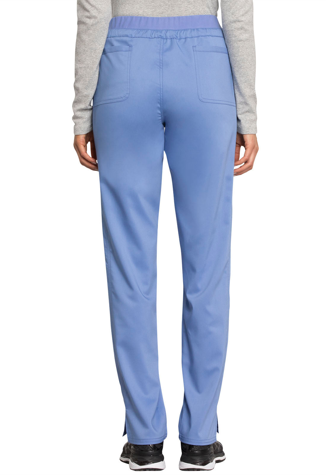 Mid Rise Tapered Leg Drawstring Pant WW105P