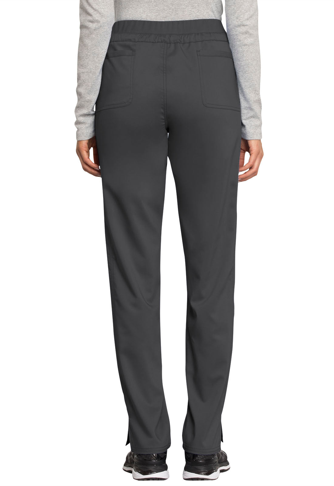 Mid Rise Tapered Leg Drawstring Pant WW105P