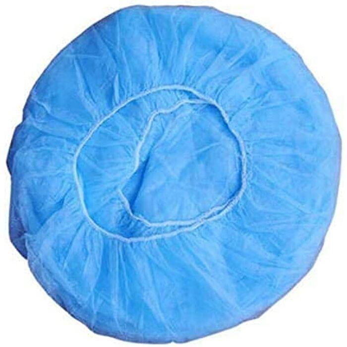 Disposable Bouffant Cap Flat, 100 (1 pack) - 21Bmedical