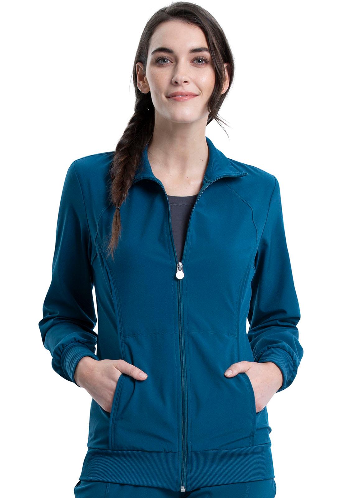 Infinity Womens Zip Front Jacket 2391A - 21Bmedical