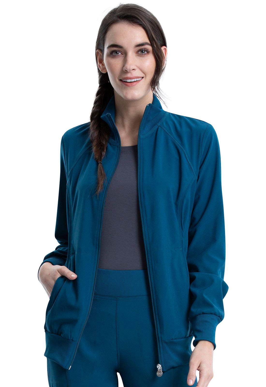 Infinity Womens Zip Front Jacket 2391A - 21Bmedical