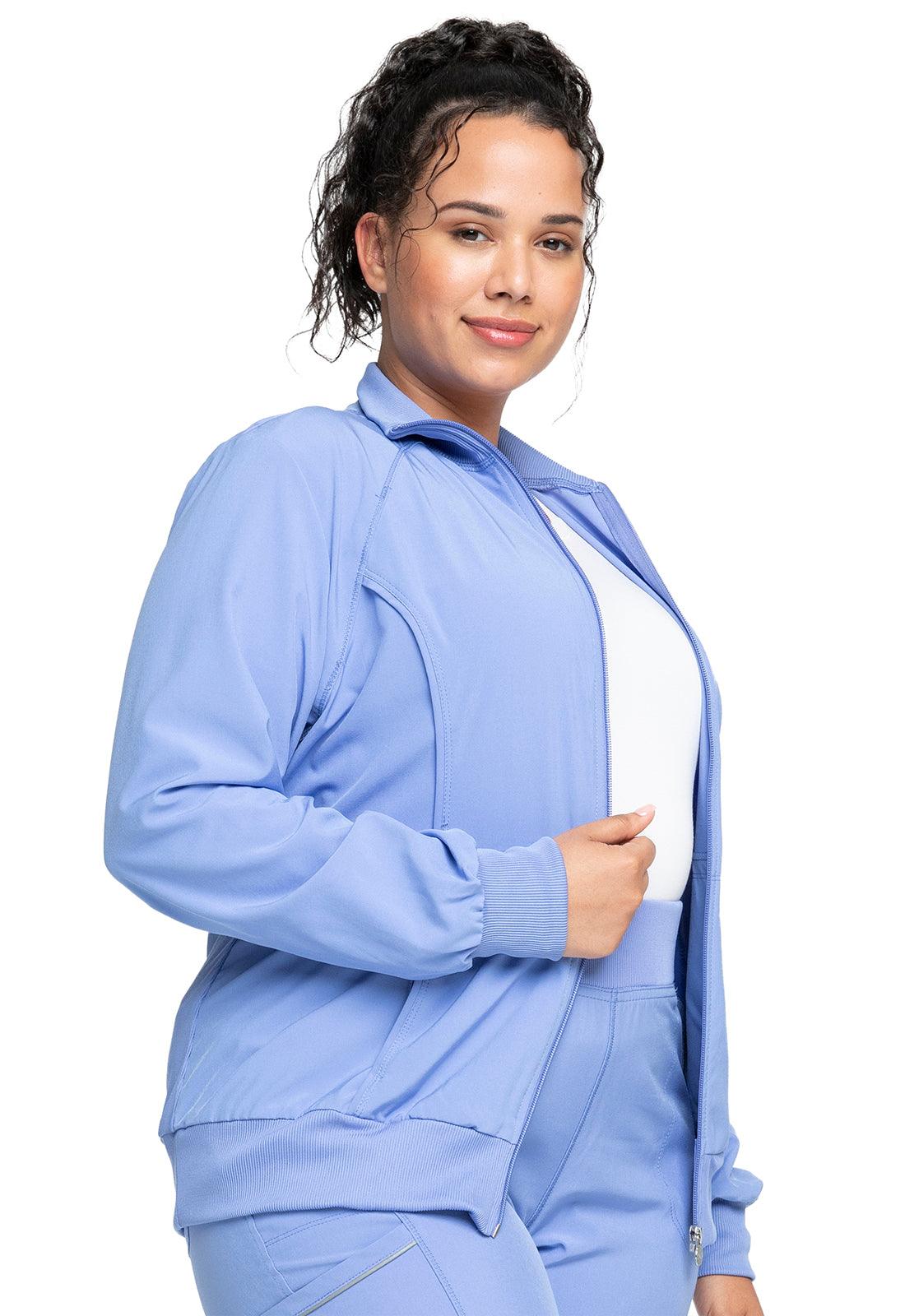 Infinity Womens Zip Front Jacket 2391A - 21Bmedical