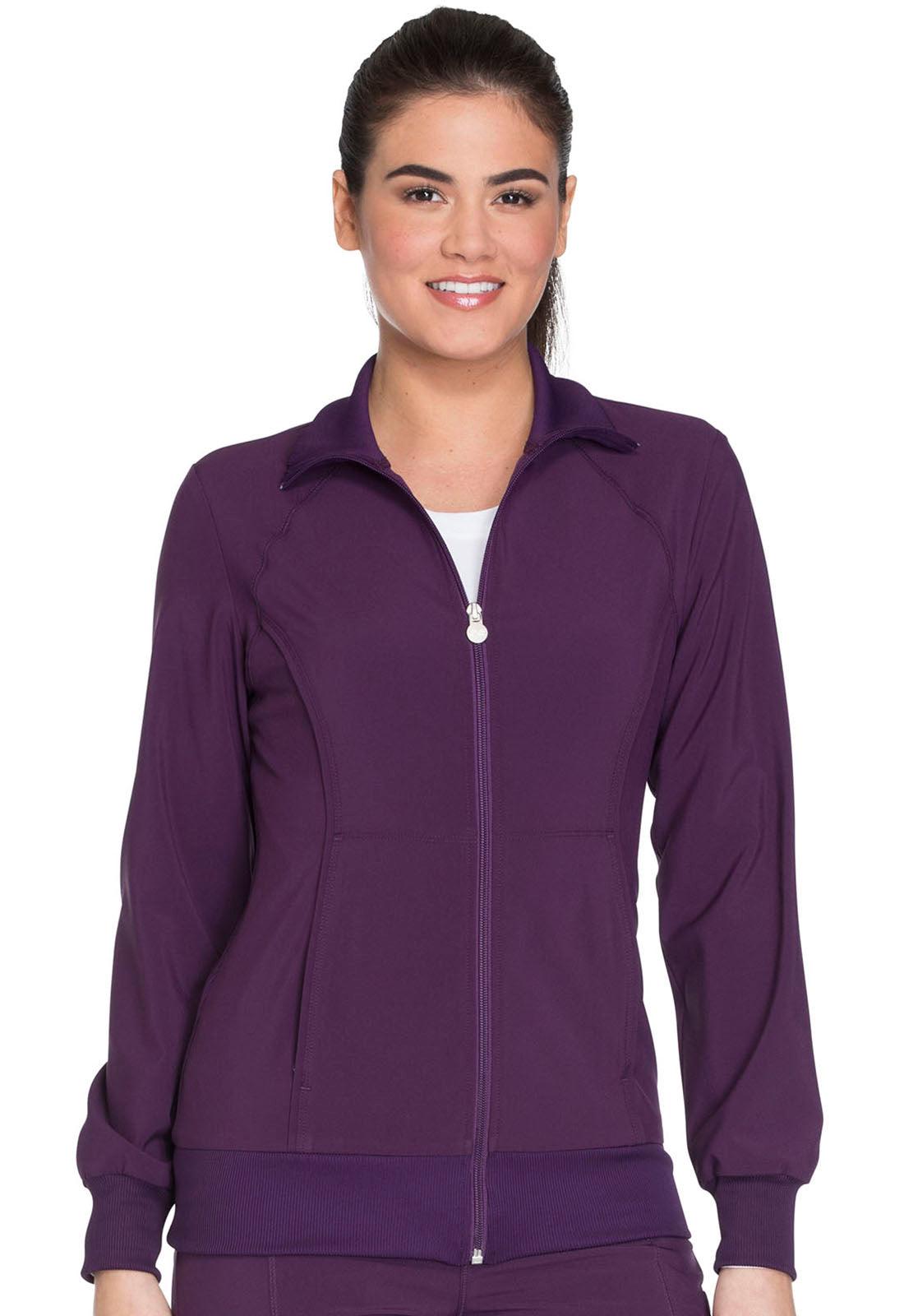 Infinity Womens Zip Front Jacket 2391A - 21Bmedical