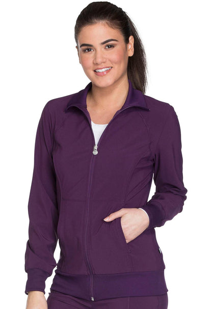 Infinity Womens Zip Front Jacket 2391A - 21Bmedical