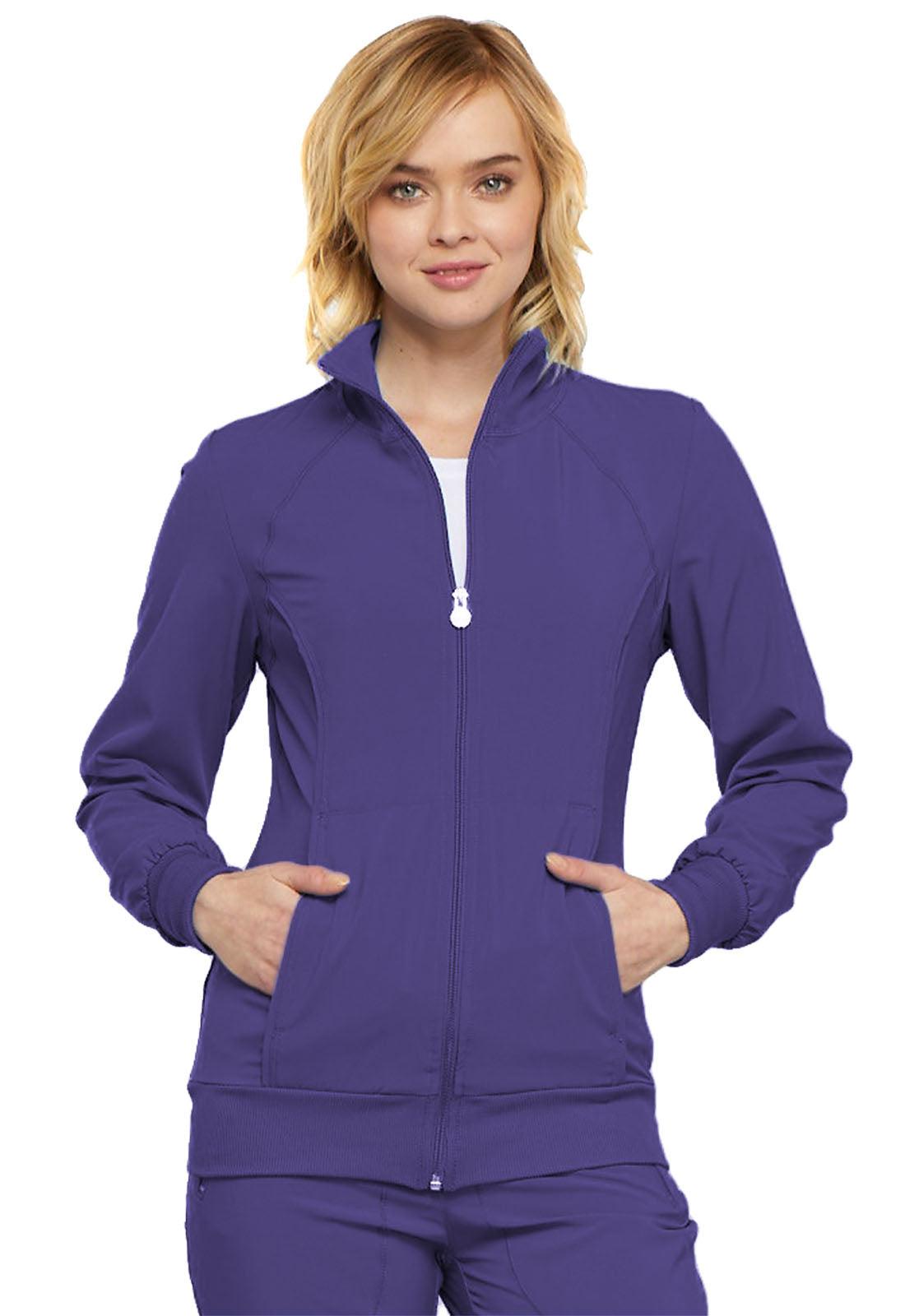 Infinity Womens Zip Front Jacket 2391A - 21Bmedical