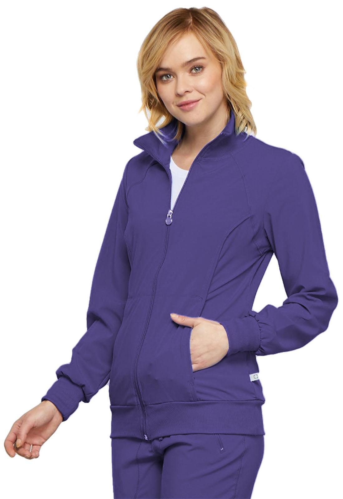 Infinity Womens Zip Front Jacket 2391A - 21Bmedical