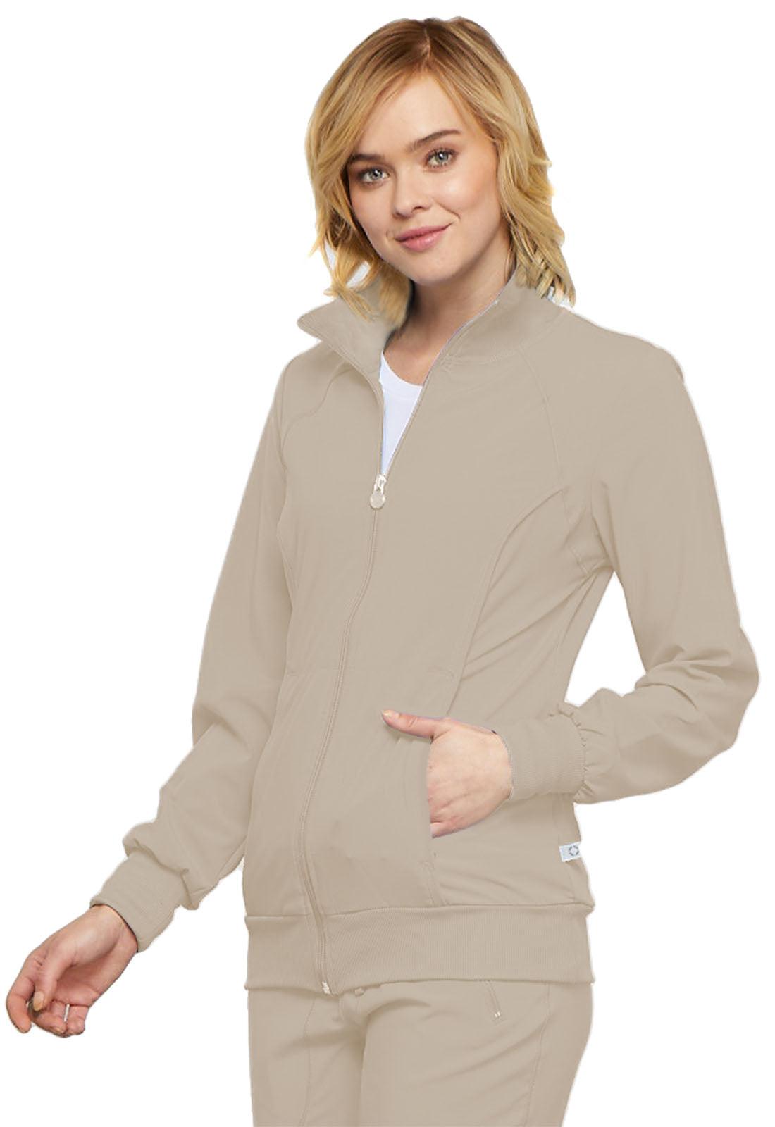 Infinity Womens Zip Front Jacket 2391A - 21Bmedical