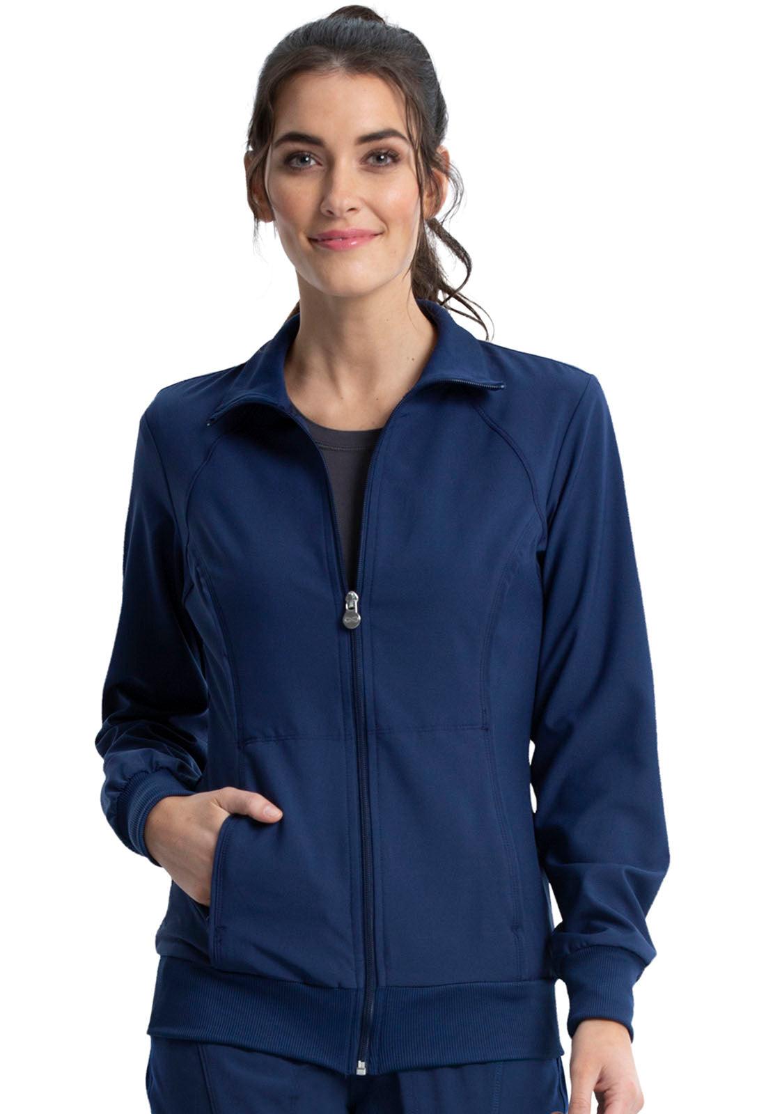 Infinity Womens Zip Front Jacket 2391A - 21Bmedical