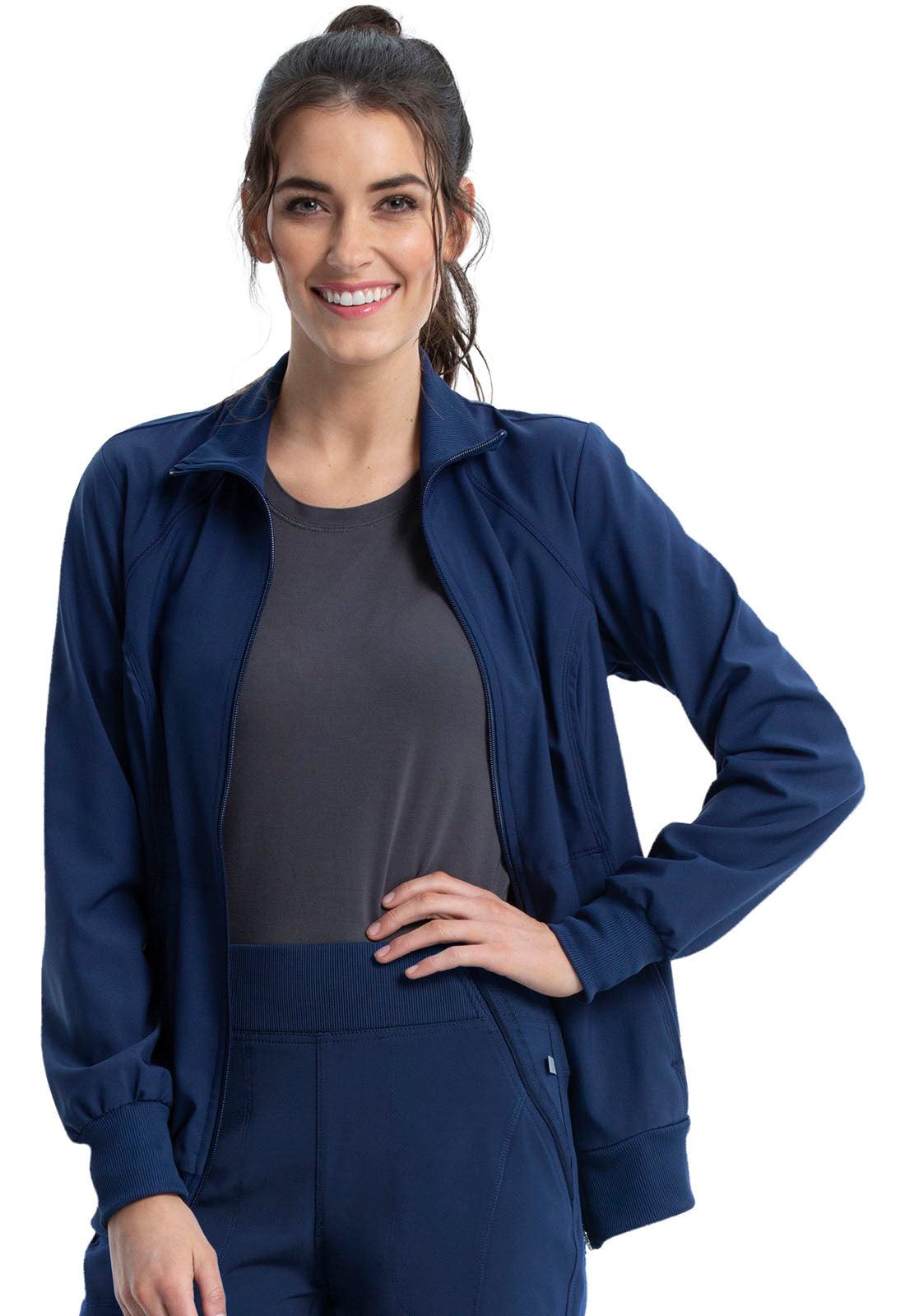 Infinity Womens Zip Front Jacket 2391A - 21Bmedical