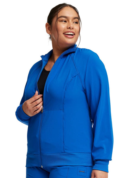 Infinity Womens Zip Front Jacket 2391A - 21Bmedical
