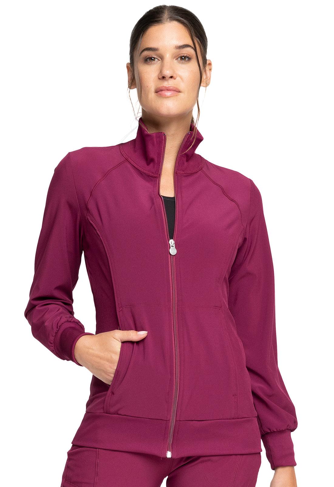 Infinity Womens Zip Front Jacket 2391A - 21Bmedical