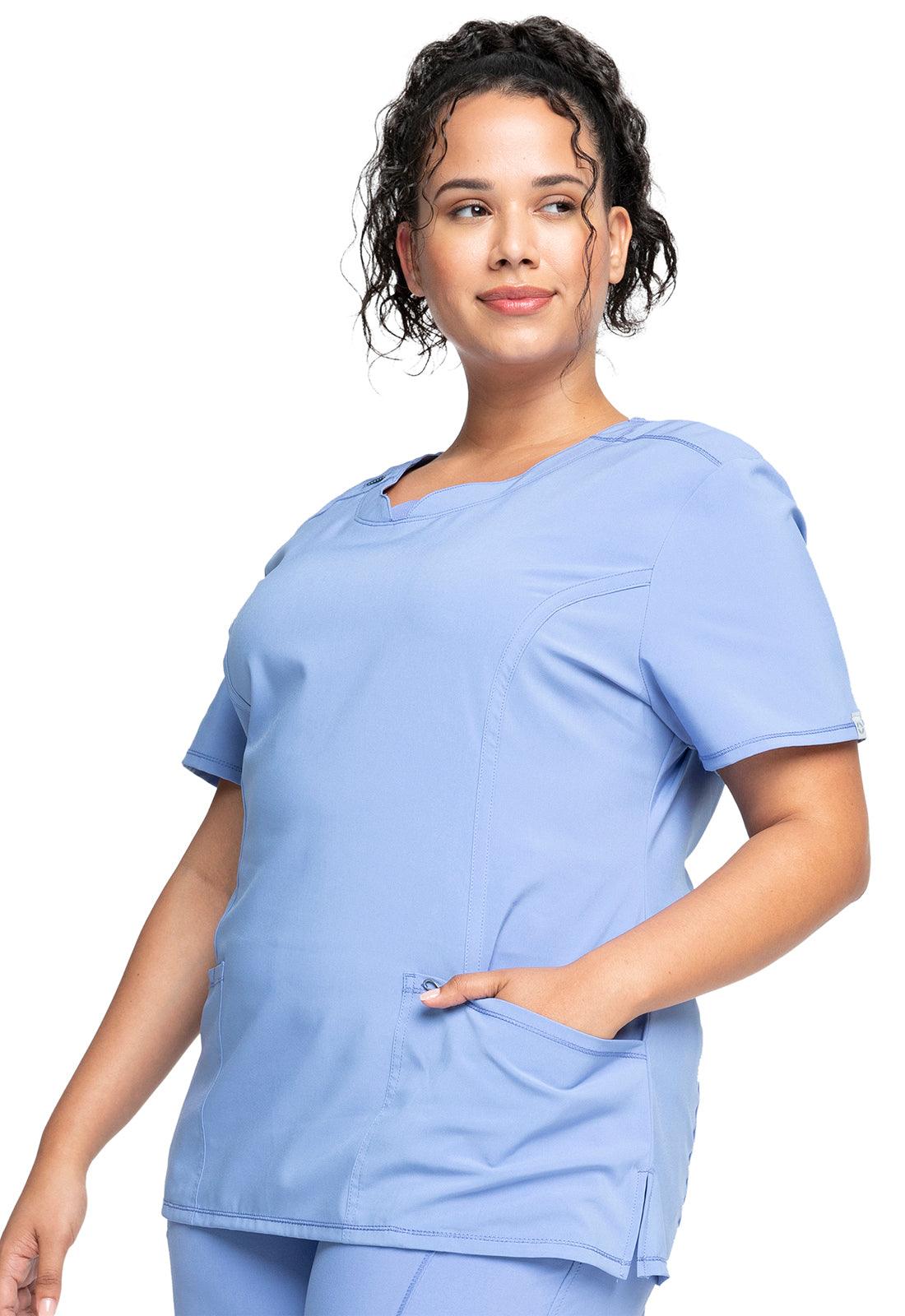 Infinity 2624A Scrubs Round Neck Scrub Top - 21Bmedical