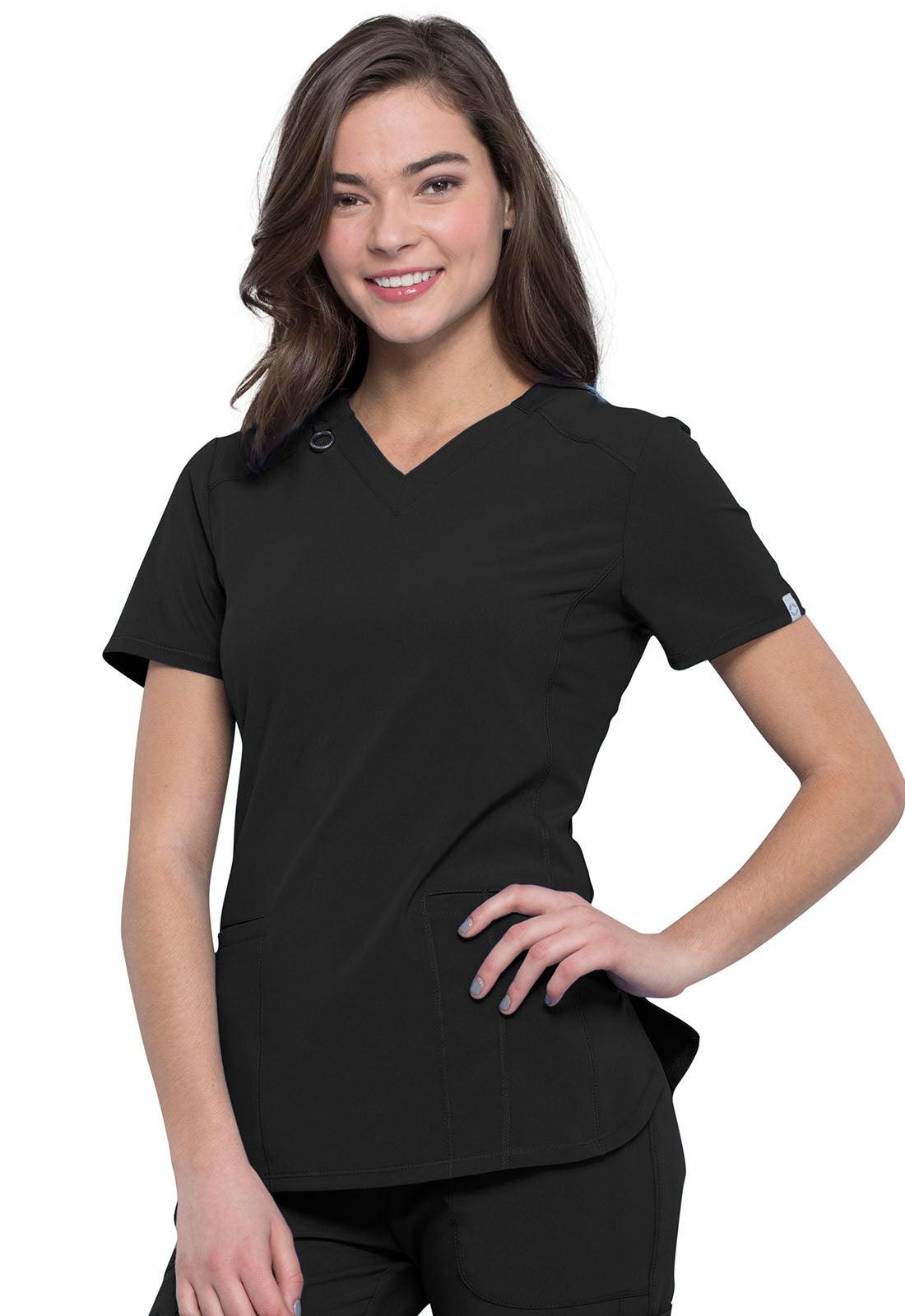 Infinity Women's V-Neck Top CK865A - 21Bmedical