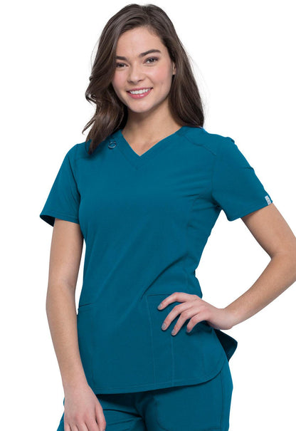 Infinity Women's V-Neck Top CK865A - 21Bmedical