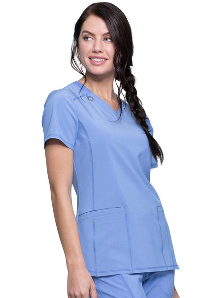 Infinity Women's V-Neck Top CK865A - 21Bmedical