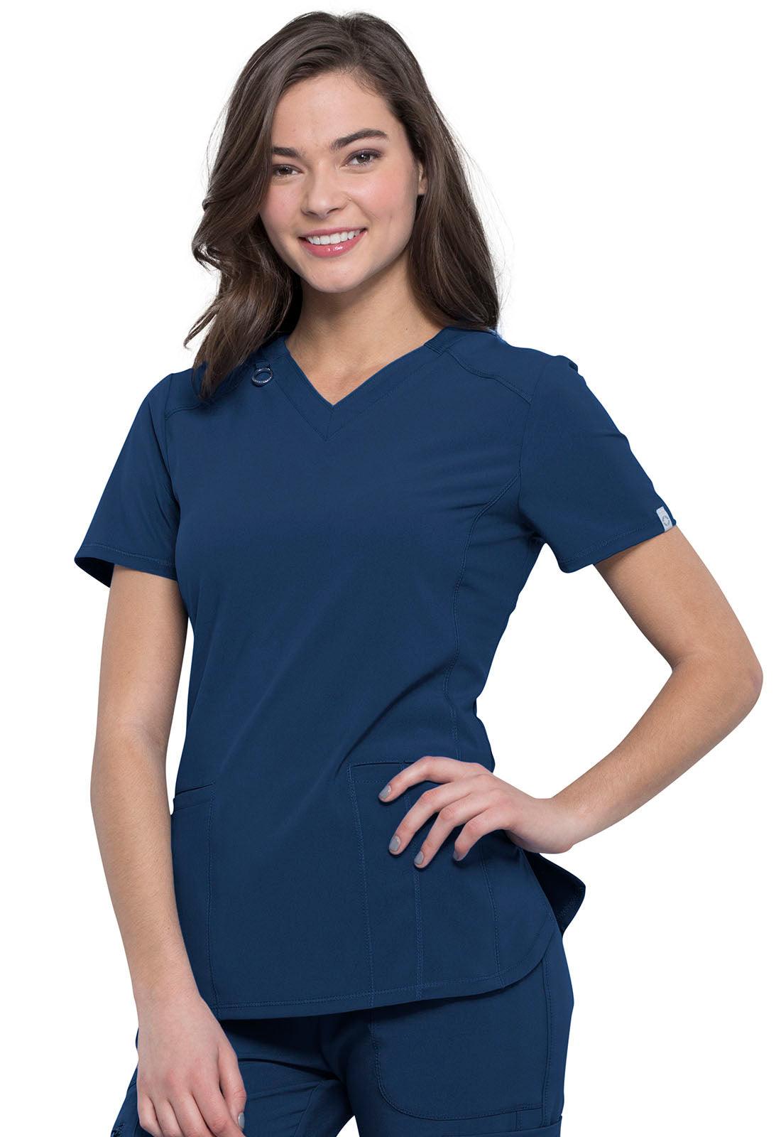 Infinity Women's V-Neck Top CK865A - 21Bmedical