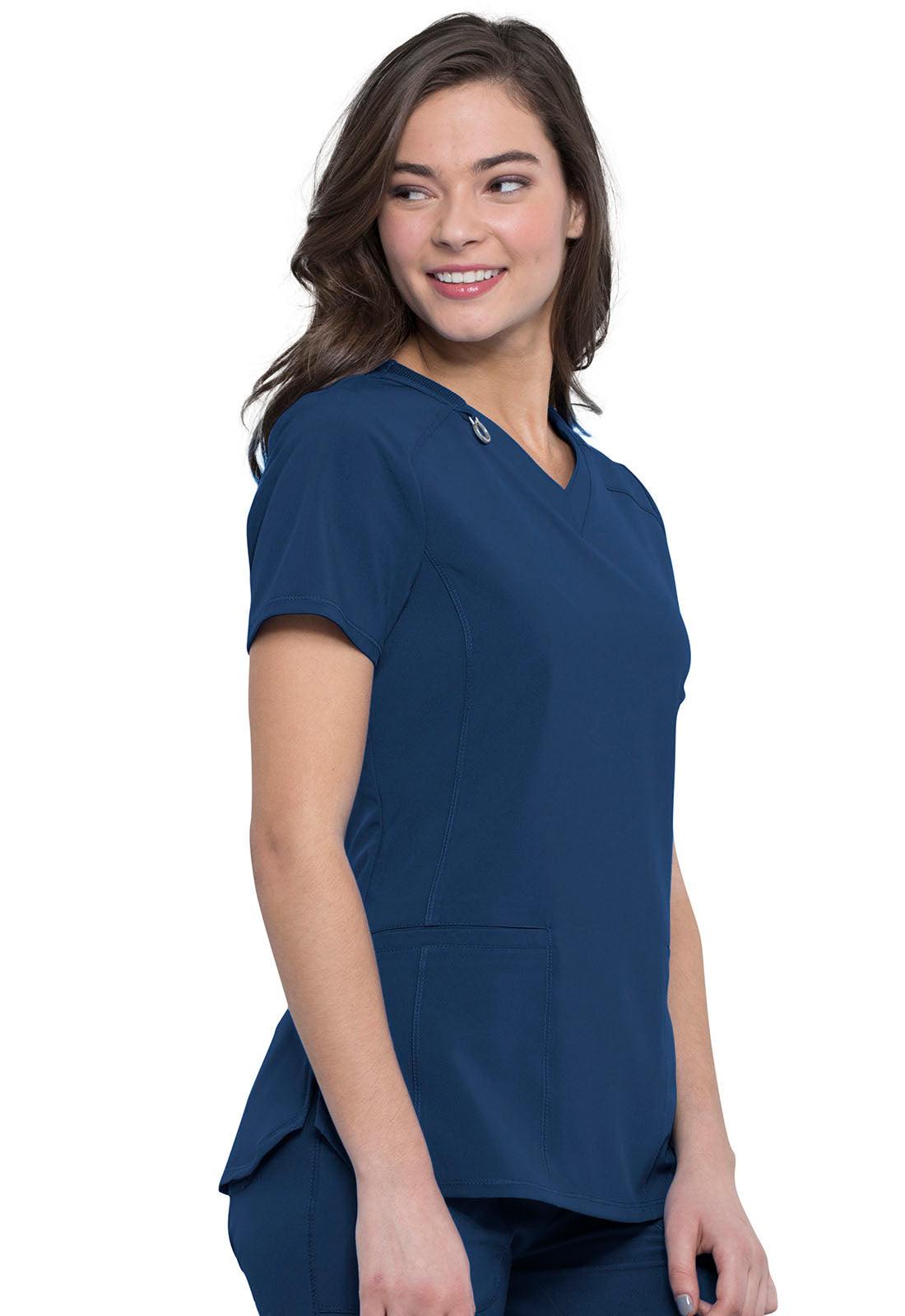 Infinity Women's V-Neck Top CK865A - 21Bmedical