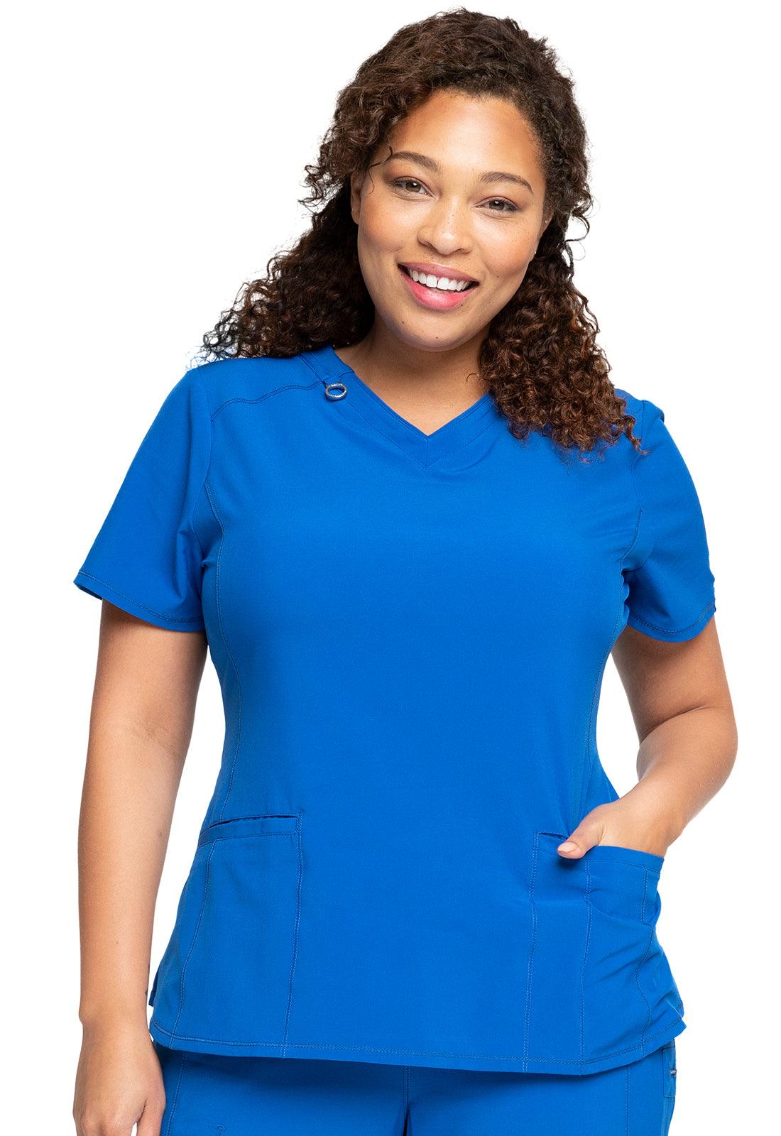 Infinity Women's V-Neck Top CK865A - 21Bmedical