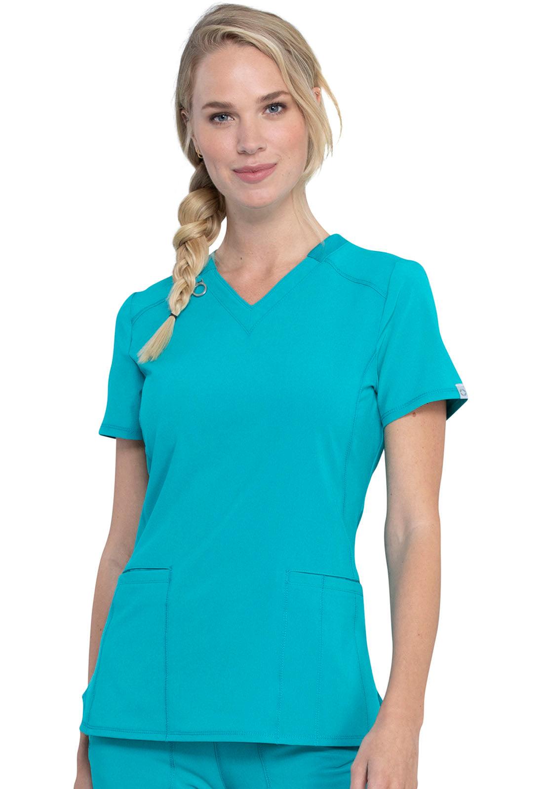 Infinity Women's V-Neck Top CK865A - 21Bmedical