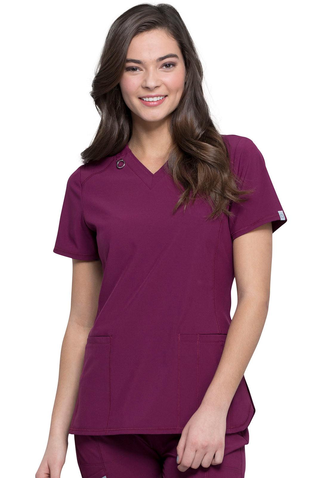 Infinity Women's V-Neck Top CK865A - 21Bmedical