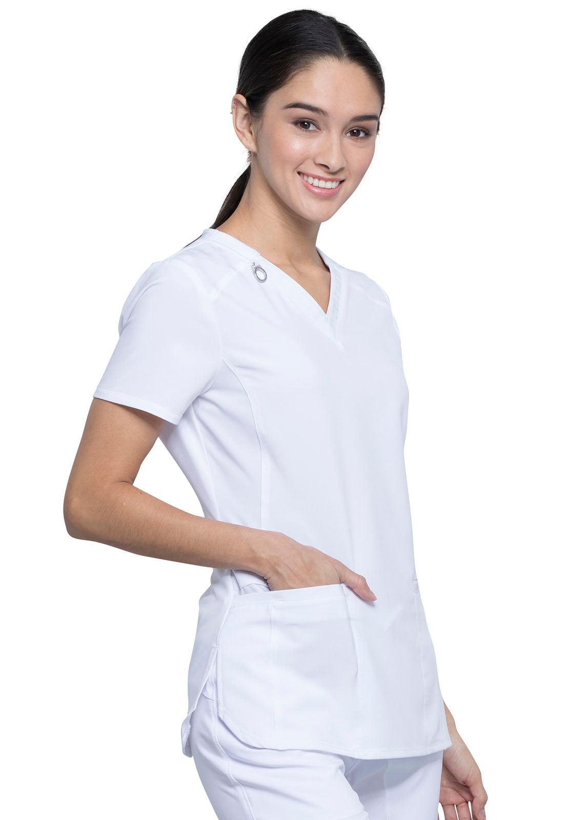 Infinity Women's V-Neck Top CK865A - 21Bmedical