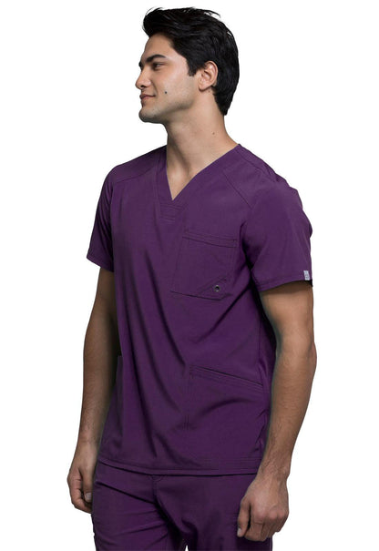 Infinity Men V Neck Scrub Top CK900A - 21Bmedical