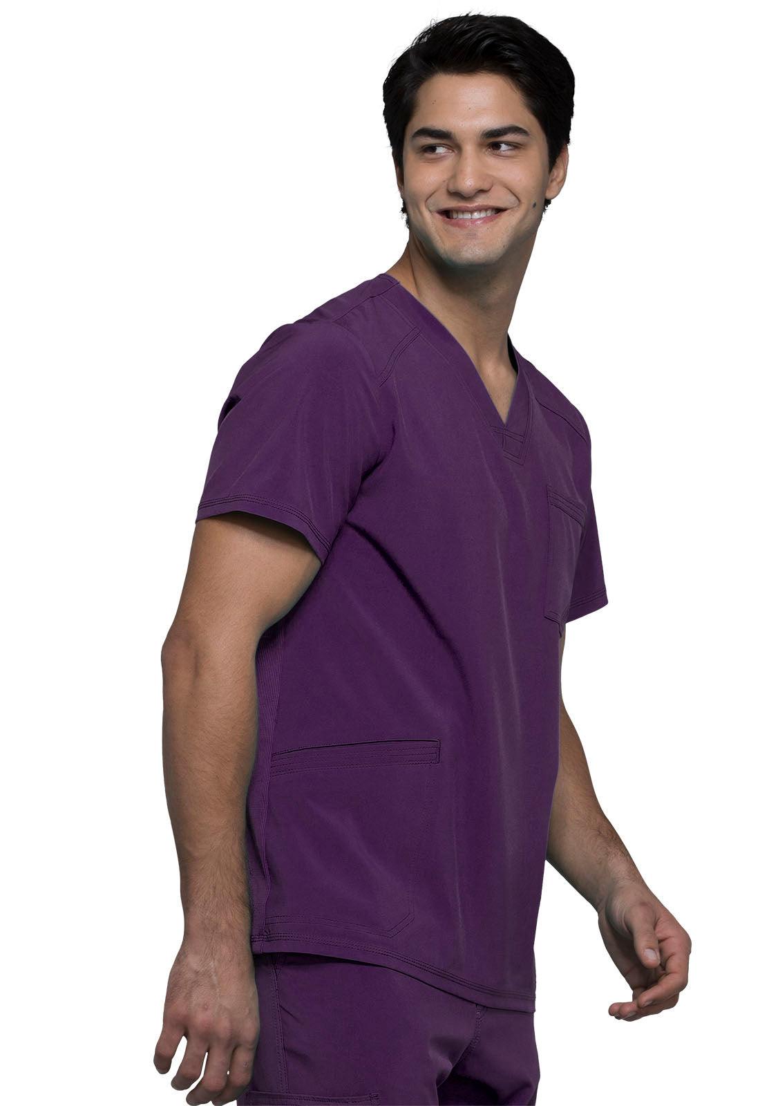 Infinity Men V Neck Scrub Top CK900A - 21Bmedical