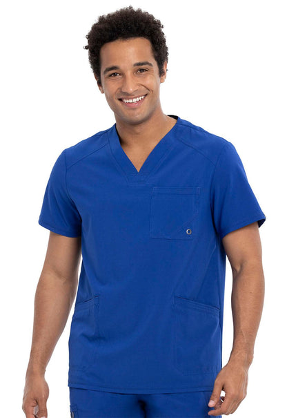 Infinity Men V Neck Scrub Top CK900A - 21Bmedical