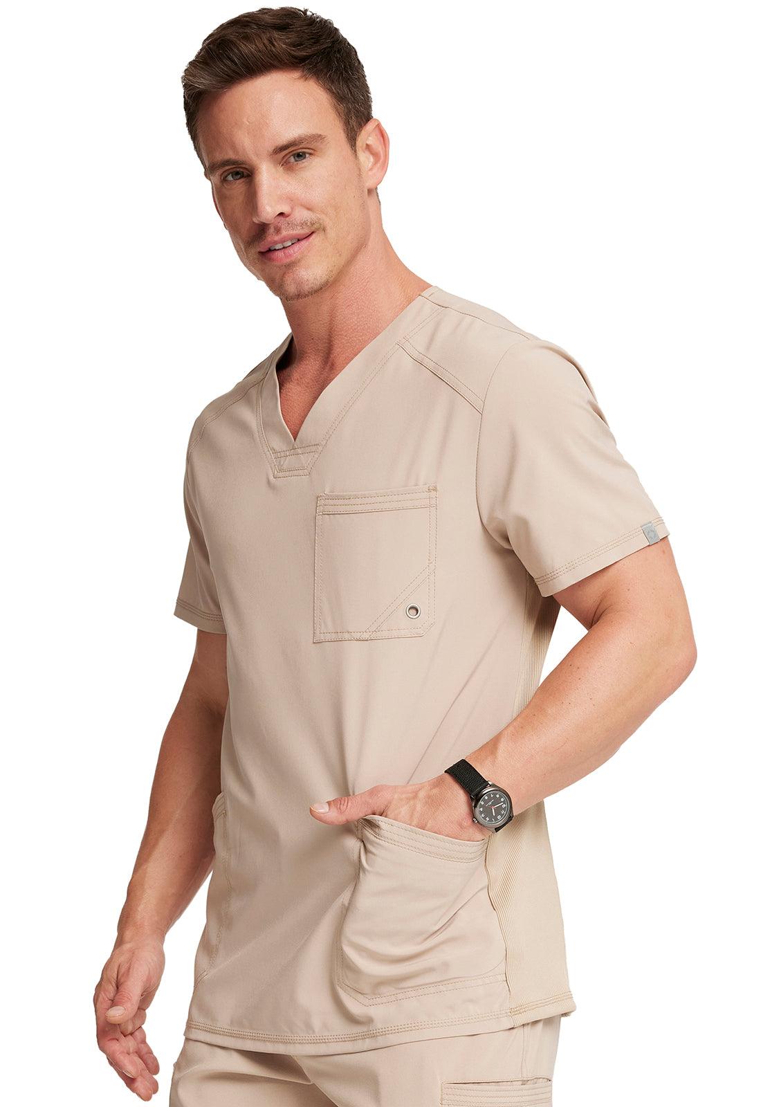 Infinity Men V Neck Scrub Top CK900A - 21Bmedical