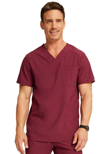 Infinity Men V Neck Scrub Top CK900A - 21Bmedical