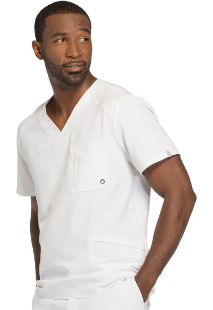 Infinity Men V Neck Scrub Top CK900A - 21Bmedical