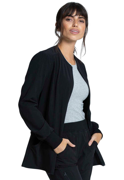 Allura Women Zip Front Jacket CKA384 - 21Bmedical