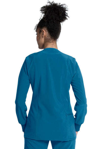 Allura Women Zip Front Jacket CKA384 - 21Bmedical