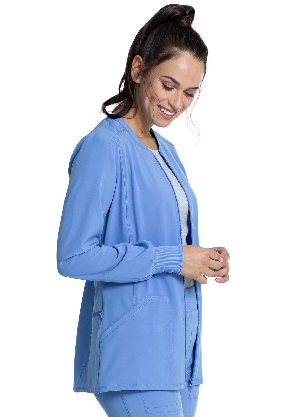 Allura Women Zip Front Jacket CKA384 - 21Bmedical