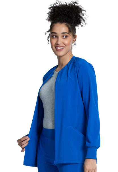 Allura Women Zip Front Jacket CKA384 - 21Bmedical