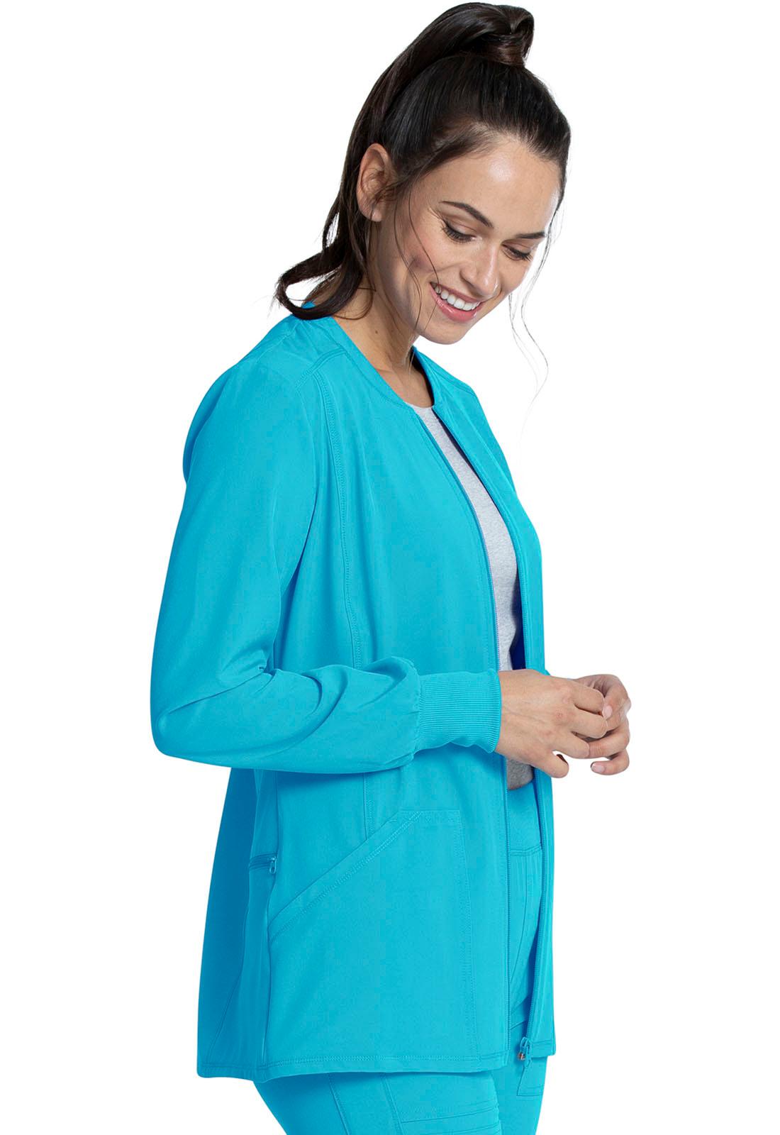 Allura Women Zip Front Jacket CKA384 - 21Bmedical