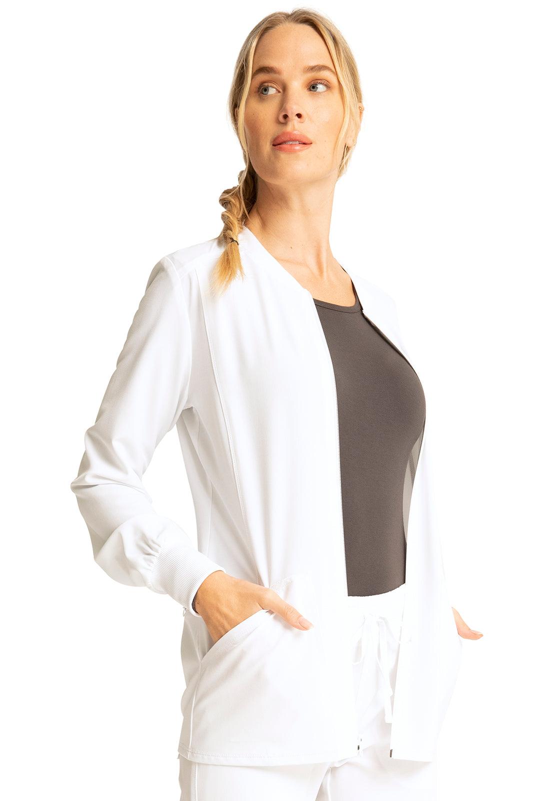 Allura Women Zip Front Jacket CKA384 - 21Bmedical