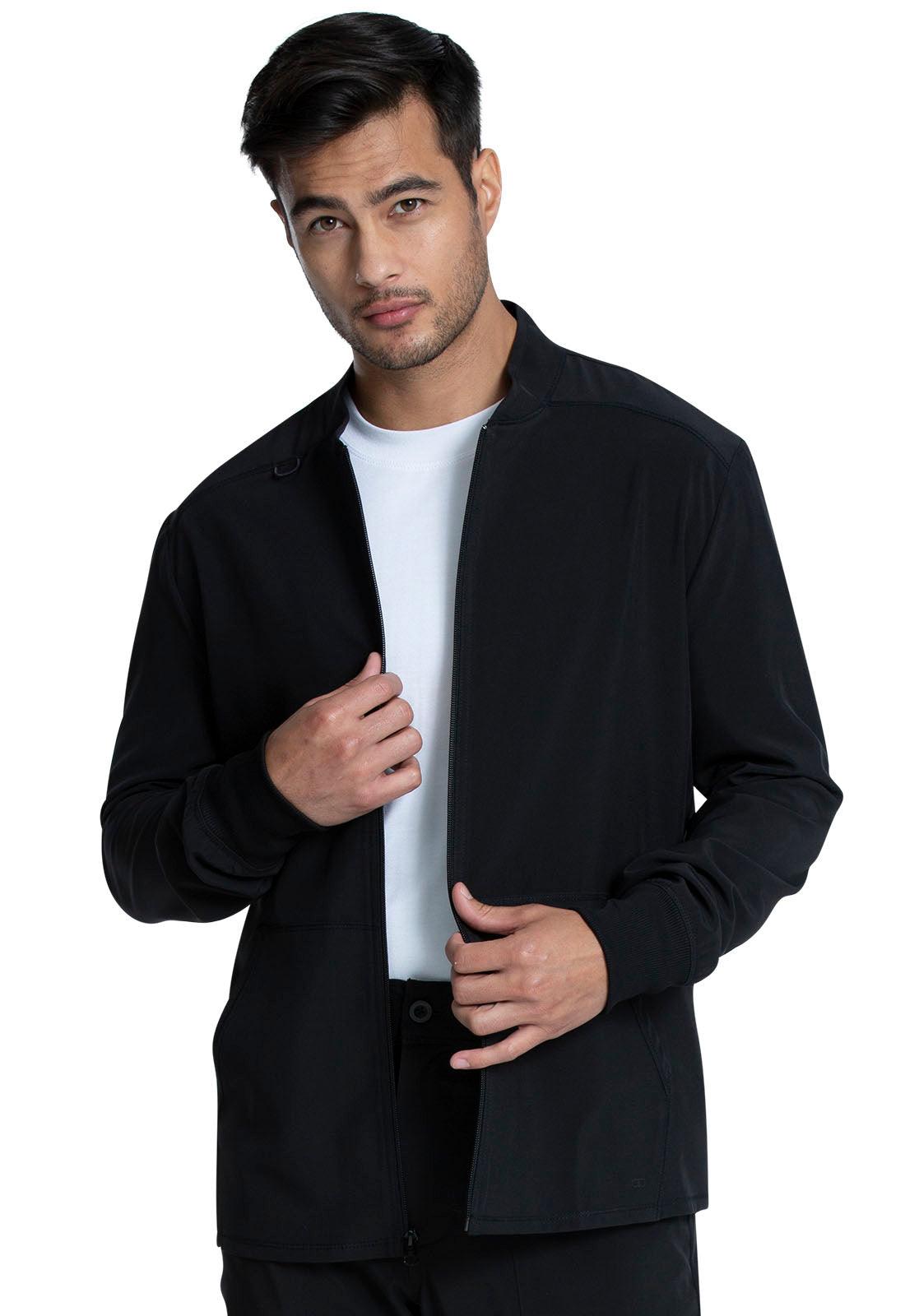 Allura Men Zip Front Jacket CKA387 - 21Bmedical