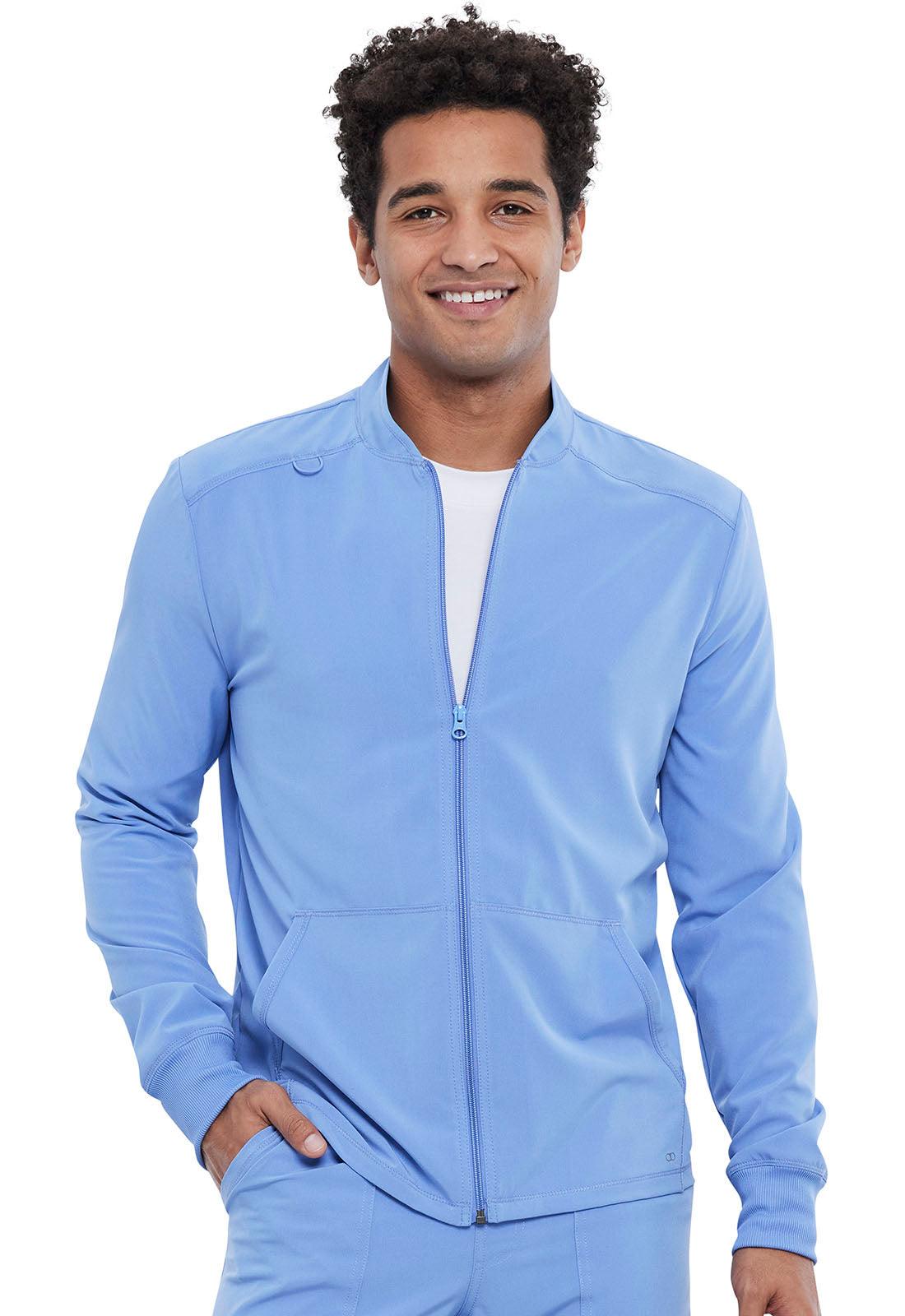 Allura Men Zip Front Jacket CKA387 - 21Bmedical