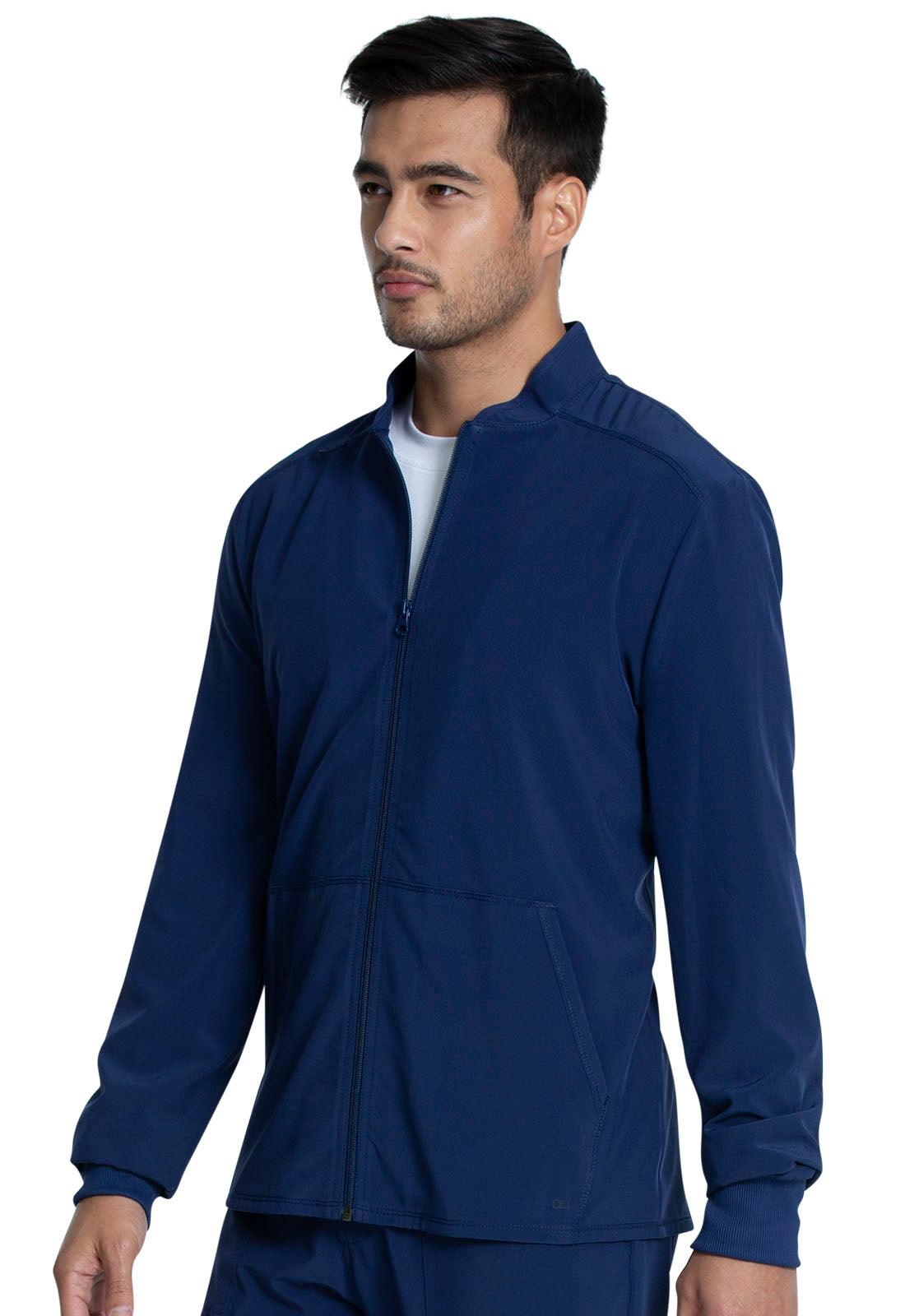 Allura Men Zip Front Jacket CKA387 - 21Bmedical