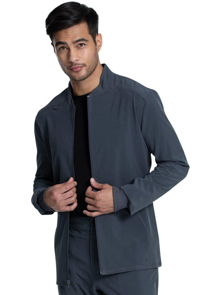 Allura Men Zip Front Jacket CKA387 - 21Bmedical