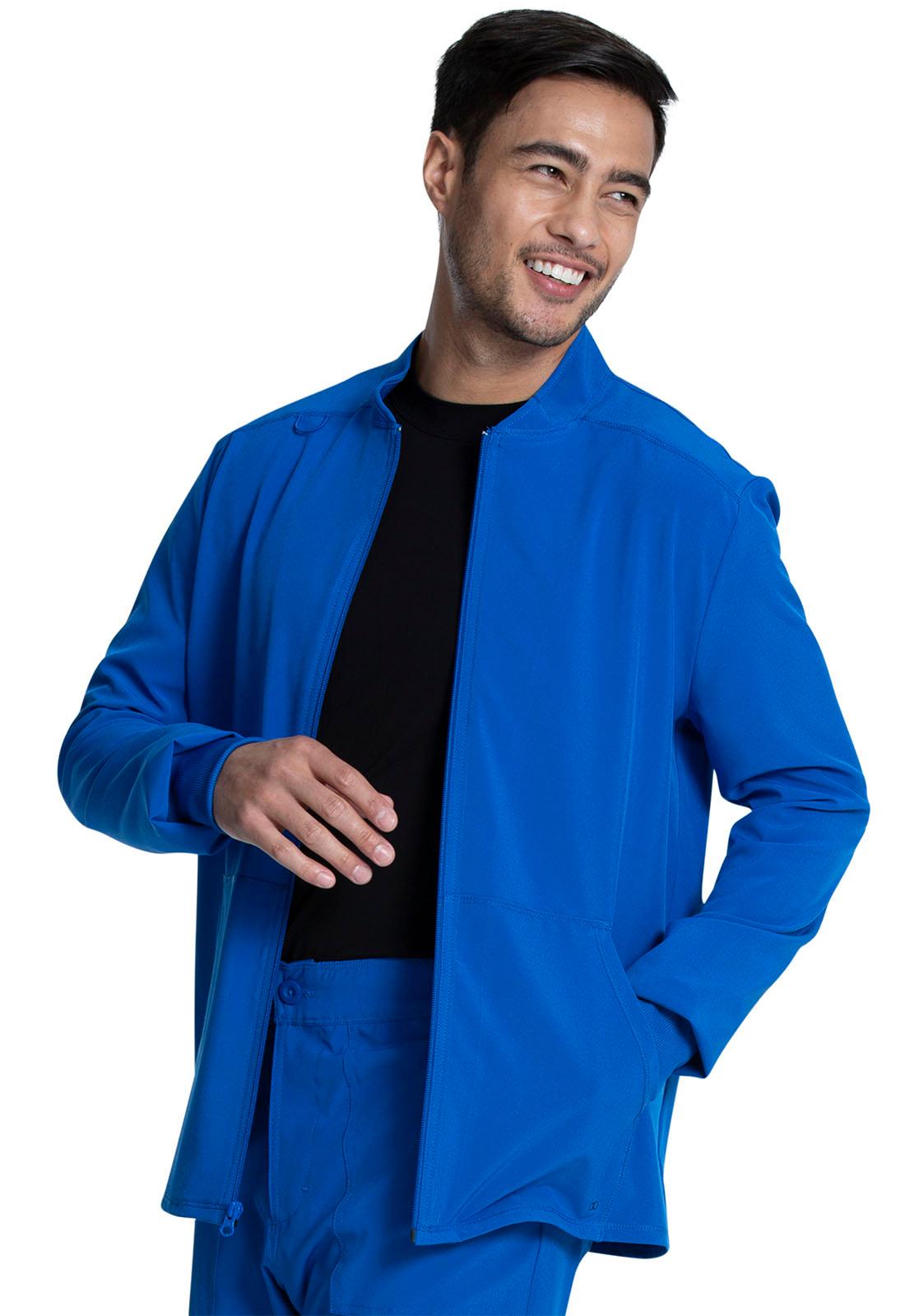 Allura Men Zip Front Jacket CKA387 - 21Bmedical