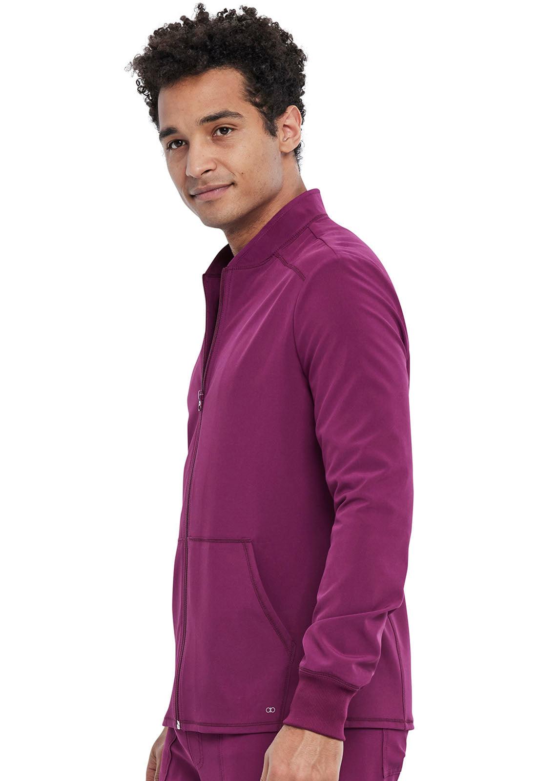 Allura Men Zip Front Jacket CKA387 - 21Bmedical